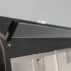 SIA VSR60BL 60cm Black Slim Visor Cooker Hood Kitchen Extractor Fan -Kitchen Supplies Discount Store 65334600 3