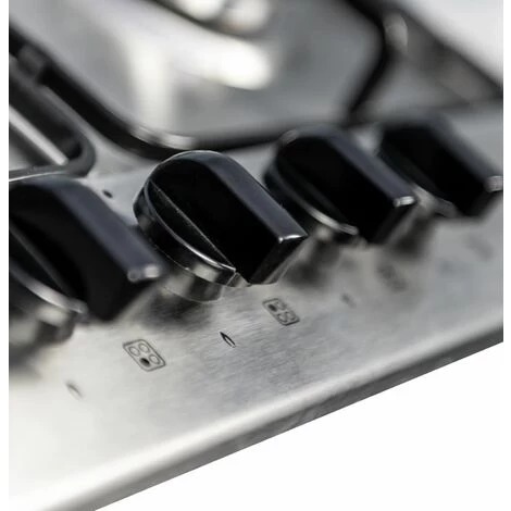 SIA SSG602SS 60cm Stainless Steel 4 Burner Gas Hob With Enamel Pan Stands 7 SIA SSG602SS 60cm Stainless Steel 4 Burner Gas Hob With Enamel Pan Stands - Image 5