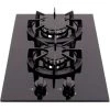 SIA BGH30BL 30cm Black Gas On Glass Domino Hob Cast Iron Supports LPG Kit -Kitchen Supplies Discount Store 65334642 1