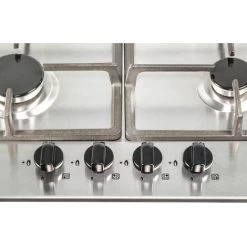 SIA SSG601SS 60cm Stainless Steel 4 Burner Gas Hob With Cast Iron Pan Stands -Kitchen Supplies Discount Store 65334735 3