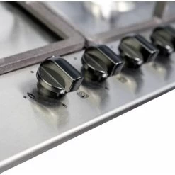 SIA SSG601SS 60cm Stainless Steel 4 Burner Gas Hob With Cast Iron Pan Stands -Kitchen Supplies Discount Store 65334735 5