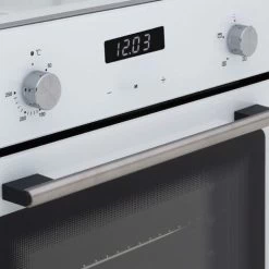 SIA SO103WH 60cm White Built In Single Electric True Fan Oven With Digital Timer 11 SIA SO103WH 60cm White Built In Single Electric True Fan Oven With Digital Timer -Kitchen Supplies Discount Store 65334740 5