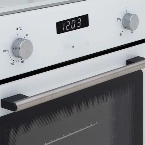 SIA SO103WH 60cm White Built In Single Electric True Fan Oven With Digital Timer 7 SIA SO103WH 60cm White Built In Single Electric True Fan Oven With Digital Timer - Image 5