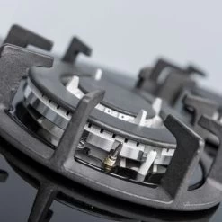 SIA R8 70cm Black 5 Burner Gas On Glass Hob With Cast Iron Pan Stands -Kitchen Supplies Discount Store 65334755 5