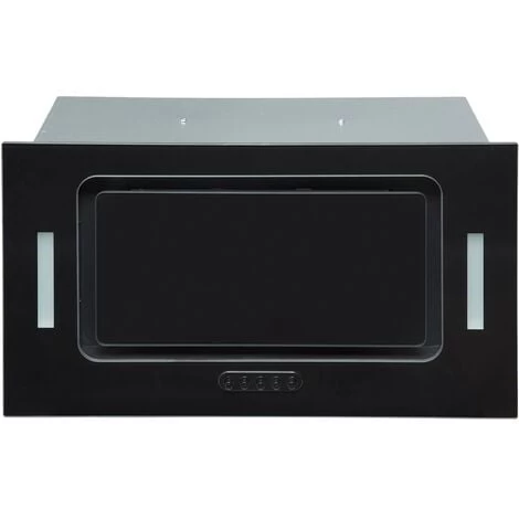 SIA UCG52BL 52cm Black Glass Built In Under Canopy Kitchen Cupboard Cooker Hood 3 SIA UCG52BL 52cm Black Glass Built In Under Canopy Kitchen Cupboard Cooker Hood