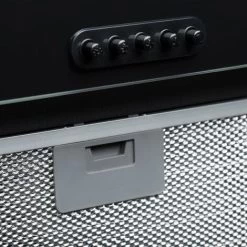 SIA UCG52BL 52cm Black Glass Built In Under Canopy Kitchen Cupboard Cooker Hood 9 SIA UCG52BL 52cm Black Glass Built In Under Canopy Kitchen Cupboard Cooker Hood -Kitchen Supplies Discount Store 65334756 3