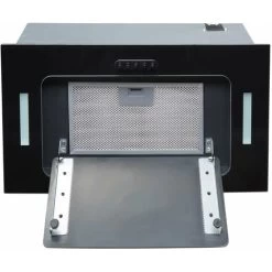 SIA UCG52BL 52cm Black Glass Built In Under Canopy Kitchen Cupboard Cooker Hood 11 SIA UCG52BL 52cm Black Glass Built In Under Canopy Kitchen Cupboard Cooker Hood -Kitchen Supplies Discount Store 65334756 5