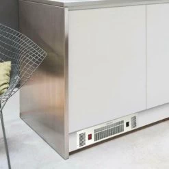 SIA PLH3 2kW White Slimline Electric Built-in Kitchen Plinth Space Heater -Kitchen Supplies Discount Store 65334792 3