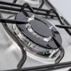 SIA SSG702SS 70cm 5 Burner Gas Hob In Stainless Steel With Enamel Pan Stands -Kitchen Supplies Discount Store 65334798 3