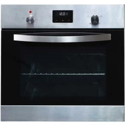 SIA SO114SS 60cm Stainless Steel Digital Programmable Electric Single Fan Oven
