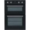 SIA DO102 60cm Black Built In Double Electric True Fan Oven With Digital Timer -Kitchen Supplies Discount Store 65334829 1