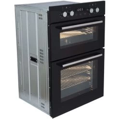 SIA DO102 60cm Black Built In Double Electric True Fan Oven With Digital Timer 11 SIA DO102 60cm Black Built In Double Electric True Fan Oven With Digital Timer -Kitchen Supplies Discount Store 65334829 5