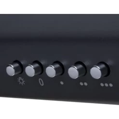 SIA STE50BL 50cm Black Slimline Visor Cooker Hood Kitchen Extractor Fan -Kitchen Supplies Discount Store 65334836 4