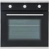 SIA SO101 60cm Black Built In Multi Function Electric Single True Fan Oven -Kitchen Supplies Discount Store 65334850 1
