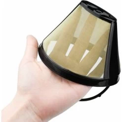 2 Pcs Reusable Coffee Filter Permanent Filter With Stainless Steel Mesh Filter Size 4 For 8-12 Cups Of Coffee Plastic Black -Kitchen Supplies Discount Store 68106290 5