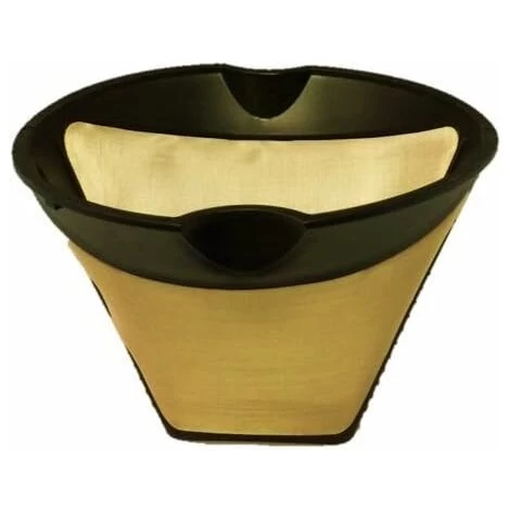 Cone Shaped Permanent Coffee Filter With Finger Grips (Does Not Include Handle) 3 Cone Shaped Permanent Coffee Filter With Finger Grips (Does Not Include Handle)