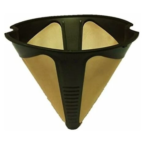 Cone Shaped Permanent Coffee Filter With Finger Grips (Does Not Include Handle) 4 Cone Shaped Permanent Coffee Filter With Finger Grips (Does Not Include Handle) - Image 2