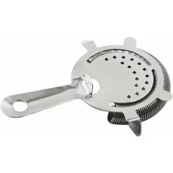 Hawthorne Cocktail Strainer Stainless Steel Bar Strainer Professional 4 Prong Strainer With 100 Wire Spring -Kitchen Supplies Discount Store 68106744 5