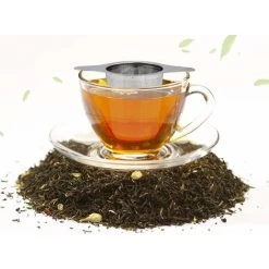 Extra Fine 18/8 Stainless Steel Tea Infuser Mesh Strainer With Large Capacity & Perfect Size Double Handles For Hanging On Teapots, Mugs, Cups To Steep Loose Leaf Tea And Coffee -Kitchen Supplies Discount Store 68107878 3