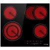 Built-in Ceramic Hob, 4 Zones Electric Cooktop In Black, 6600W Total Output, With Dual & Oval Zone Touch Control Timer Child Lock Gasland Chef CH604BF -Kitchen Supplies Discount Store 71426699 1