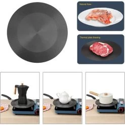 Heat Diffuser For Induction Hob, Defrost Plate, Energy Saving Diffuser, Gas Stove Aluminum (280mm6mm) -Kitchen Supplies Discount Store 71973479 3