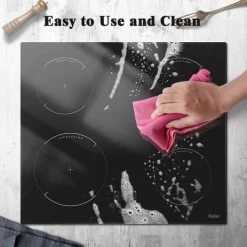 Induction Hob, 4 Zones Built-in Electric Hob 60cm Induction Cooker 6400w Touch Control, Child-safety Lock, Stop&go Function, Hard Wire, No Plug Included -Kitchen Supplies Discount Store 72566703 3