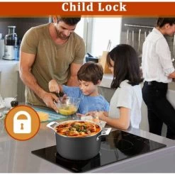 2 Zone Induction Hob, Hobsir Electric Hob 30cm, Built-in Induction Cooker, Touch Control, 9 Heating Levels, Safety Lock, Timer, 3500W, Hard Wire, No Plug Included 11 2 Zone Induction Hob, Hobsir Electric Hob 30cm, Built-in Induction Cooker, Touch Control, 9 Heating Levels, Safety Lock, Timer, 3500W, Hard Wire, No Plug Included -Kitchen Supplies Discount Store 73150173 5