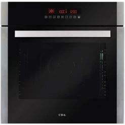 Built-in Pyrolytic Single Electric Oven, 11 Function LCD 76L - CDA SK511SS