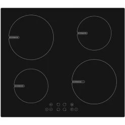 60cm Induction Hob, 4 Zone With Boost & Child Lock - White Knight DAWKHBII60-P