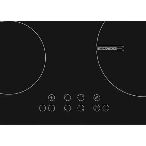 60cm Induction Hob, 4 Zone With Boost & Child Lock - White Knight DAWKHBII60-P 4 60cm Induction Hob, 4 Zone With Boost & Child Lock - White Knight DAWKHBII60-P - Image 2