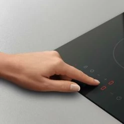 30cm Electric Ceramic Hob In Black, 2 Zone, Domino Design - Zanussi ZHRN383K -Kitchen Supplies Discount Store 81626210 4