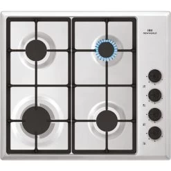NewWorld 60cm Gas Hob - Stainless Steel - NWG61X -