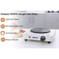 Hot Plate Electric Cooker Single Portable Table Top Kitchen Hob Stove 1000W -Kitchen Supplies Discount Store 83743768 3