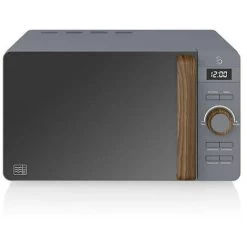 Swan Nordic Slate Grey 20 Litre Digital Microwave