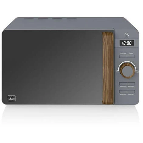 Swan Nordic Slate Grey 20 Litre Digital Microwave 3 Swan Nordic Slate Grey 20 Litre Digital Microwave