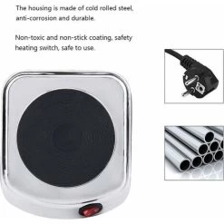 500W Mini Electric Warmer, Griddle Coffee Warmer (220V EU Plug) 10 500W Mini Electric Warmer, Griddle Coffee Warmer (220V EU Plug) -Kitchen Supplies Discount Store 87601045 4
