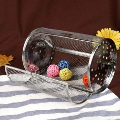 Electric Oven Universal Fitting Kitchen Nuts/Peanuts/Chestnuts Baking Stainless Steel Rotation Roast Cage 2314cm -Kitchen Supplies Discount Store 88294595 3