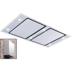 ViandPro - VP-CH4220-EX Scorpio 100 X 70cm Ceiling Hood With 1200m3/h External Motor