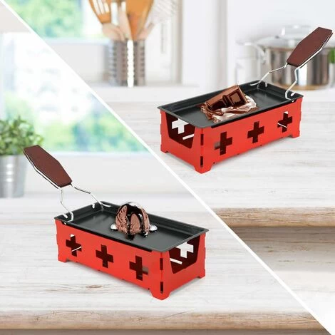 Mini Four Rôtissoire à Fromage Antiadhésif Avec Spatule En Silicone Pour Faire Fondre Le Fromage, Le Chocolat 6 Mini Four Rôtissoire à Fromage Antiadhésif Avec Spatule En Silicone Pour Faire Fondre Le Fromage, Le Chocolat - Image 4