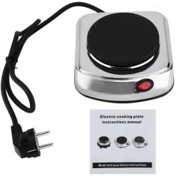 Portable Electric Stove,Coffee Heater,500W Electric Burner Easy To Clean,Electric Mini Stove