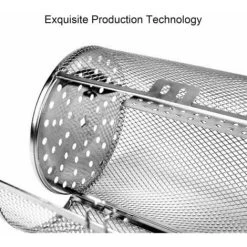 Kitchen Nuts/Peanuts/Chestnuts Baking Stainless Steel Rotating Roast CageElectric Oven Universal Fitting 2314cm -Kitchen Supplies Discount Store 95650685 5