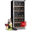Klarstein Vinamour 66 Duo Wine Fridge 2 Zones 204 L / 79 Bottles 5-18°C Touch