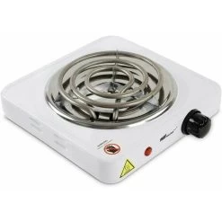 Charcoal Lighter - Electric, 1000 W, 5 Position Thermostat, Overheating Protection, In White - Hot Plate Shisha, Hookah, Natural Charcoal -Kitchen Supplies Discount Store 97685343 4
